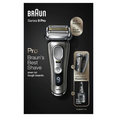 Braun Series 9 Pro 9475CC Islak & Kuru Tıraş Makinesi + Clean&Charge + Şarjlı Seyahat Kabı - 9