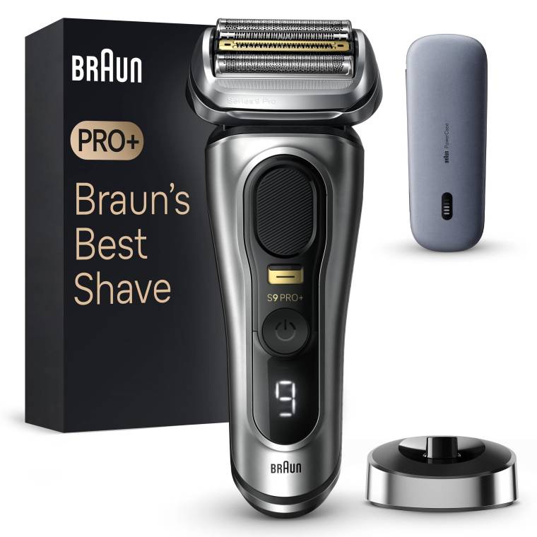 Braun Series 9 PRO+ 9527s Islak & Kuru Tıraş Makinesi, PowerCase - 1