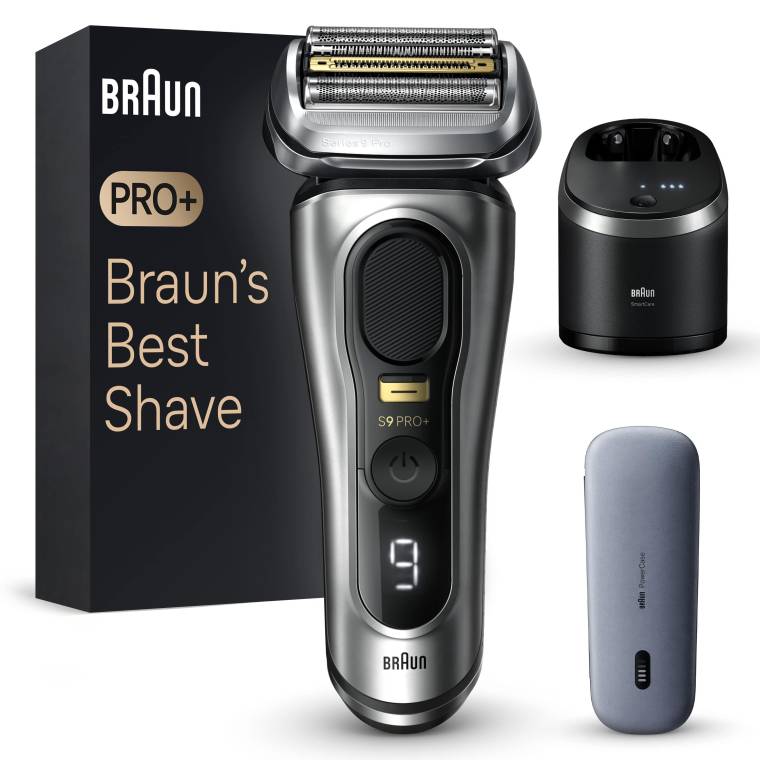 Braun Series 9 PRO+ 9577cc Islak & Kuru Tıraş Makinesi, SmartCare Merkezi, PowerCase - 1