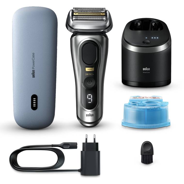Braun Series 9 PRO+ 9577cc Islak & Kuru Tıraş Makinesi, SmartCare Merkezi, PowerCase - 7