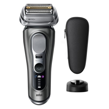 Braun Series 9 PRO+ Elektrikli Tıraş Makinesi, Islak ve Kuru, Şarj Standı, 9615S - Thumbnail