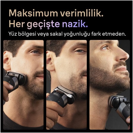 Braun Series 9 PRO+ Elektrikli Tıraş Makinesi, Islak ve Kuru, SmartCare Merkezi, 9675CC - Thumbnail