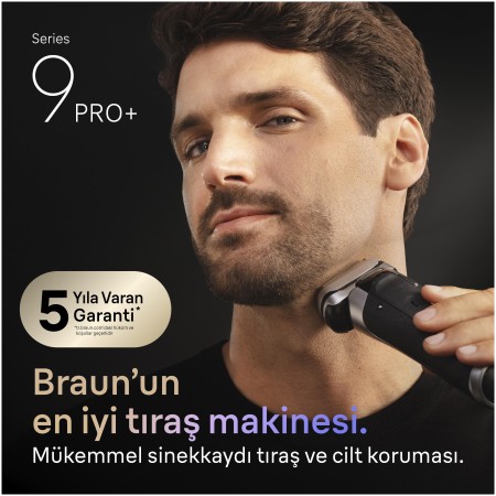 Braun Series 9 PRO+ Elektrikli Tıraş Makinesi Yedek Başlığı, 96M - Thumbnail