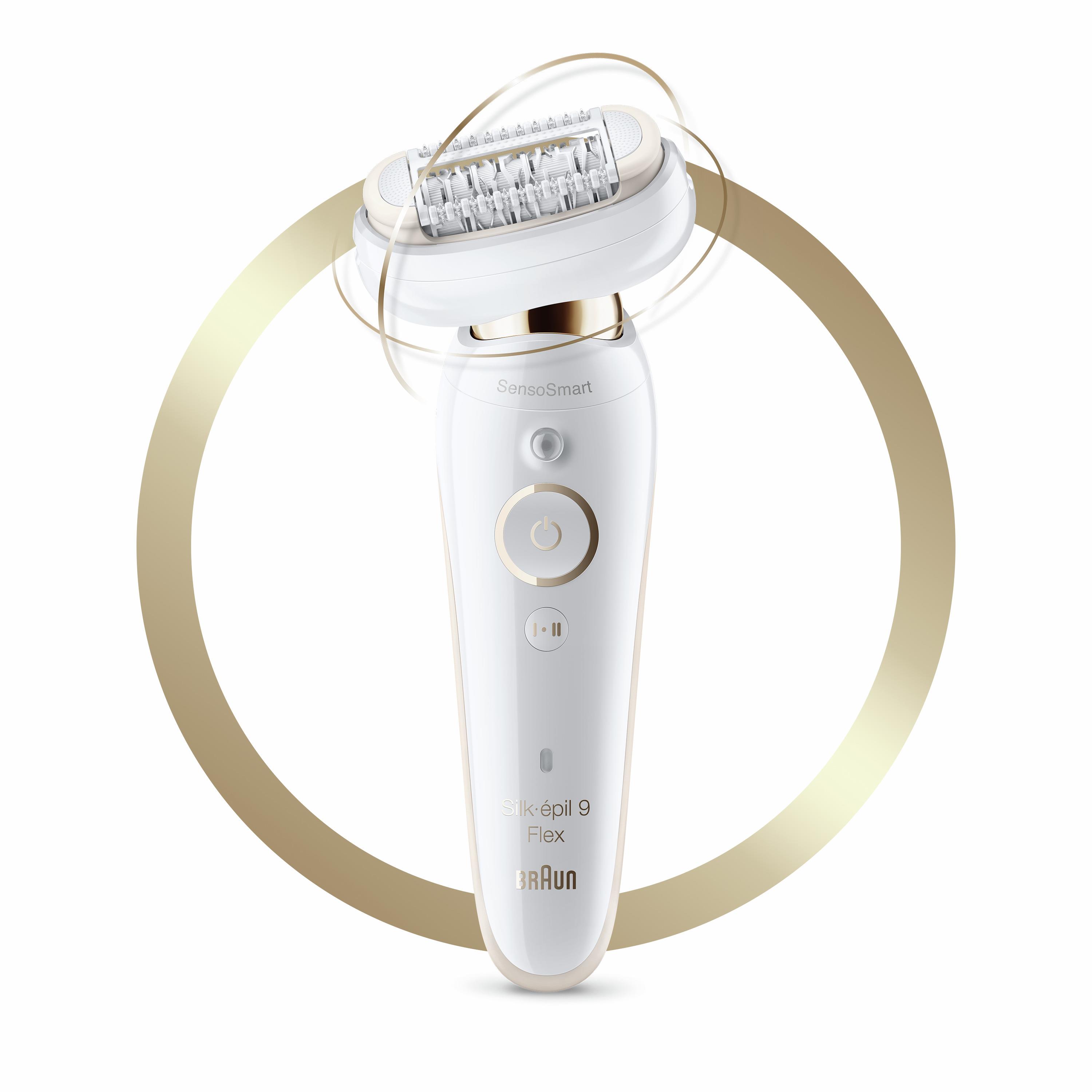 Braun Silk-épil 9 Flex 9001 Kablosuz, Islak&Kuru Epilatör + Seyahat Çantası - 1