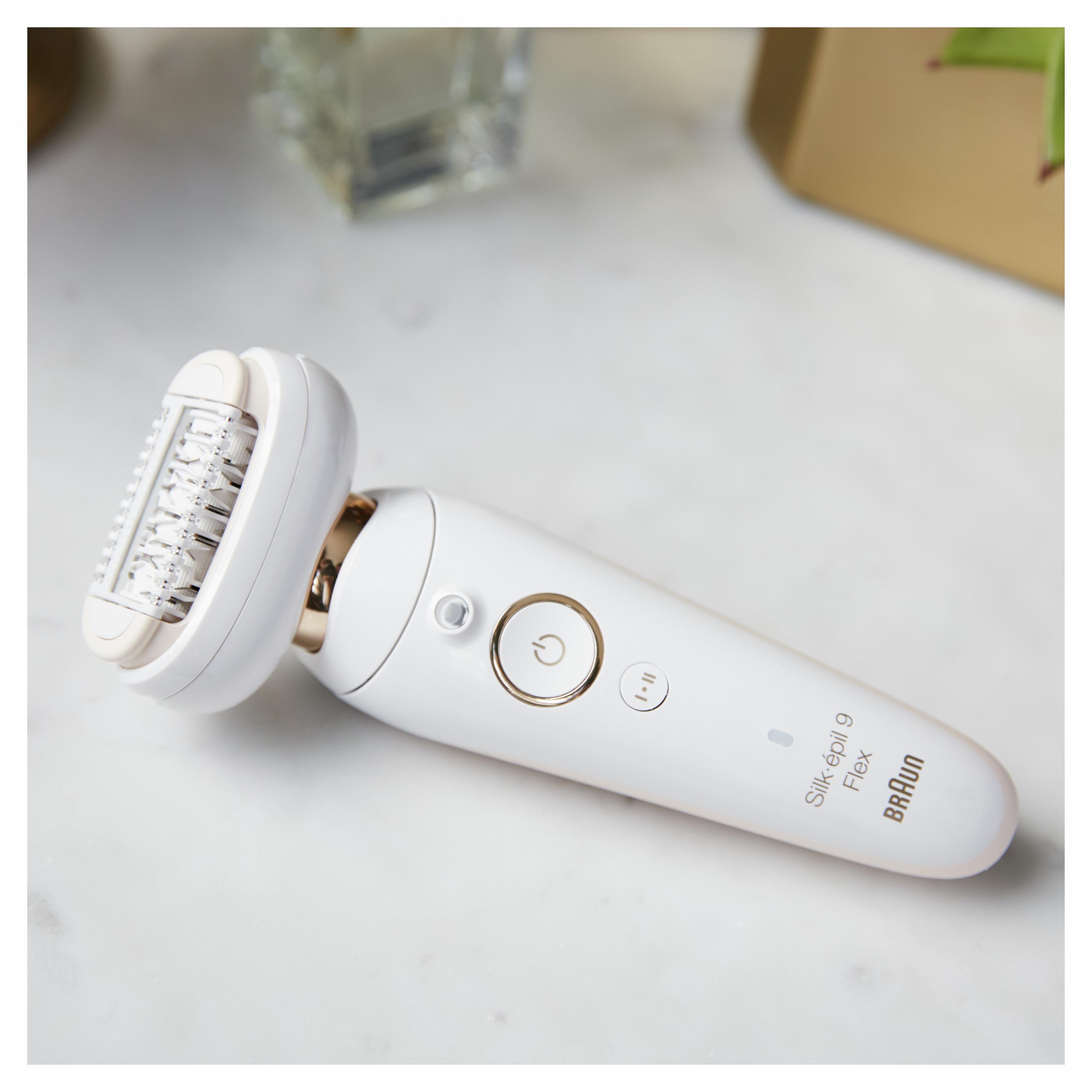 Braun Silk-épil 9 Flex 9001 Kablosuz, Islak&Kuru Epilatör + Seyahat Çantası - 3