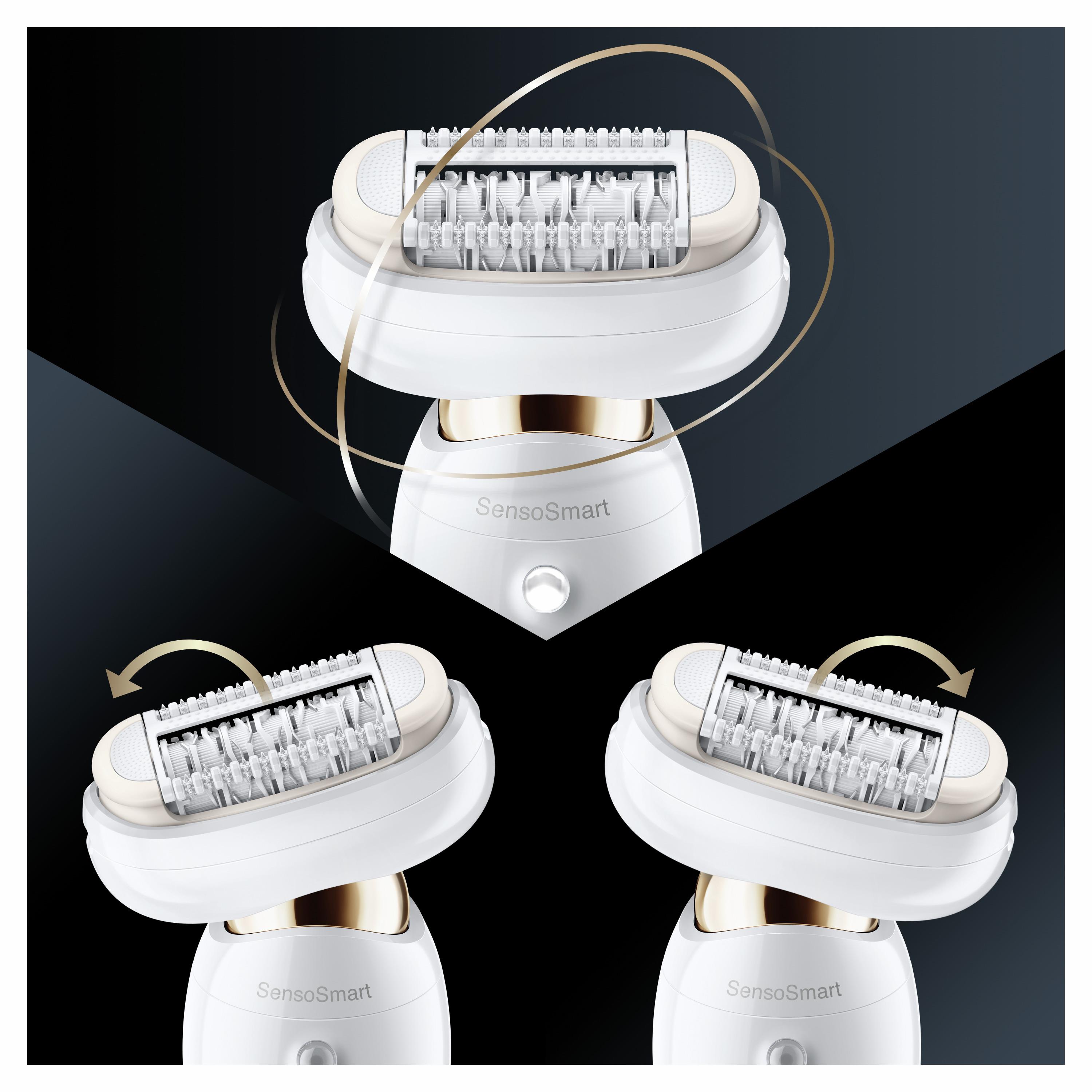 Braun Silk-épil 9 Flex 9001 Kablosuz, Islak&Kuru Epilatör + Seyahat Çantası - 4