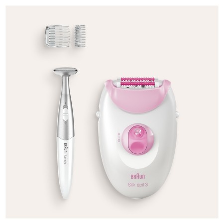 Braun Silk-épil 3 3321 Epilatör / Epilasyon + Bikini Trimmer - Thumbnail