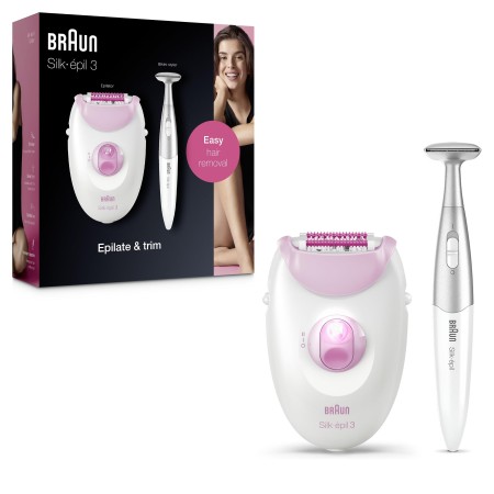 Braun Silk-épil 3 3321 Epilatör / Epilasyon + Bikini Trimmer - Thumbnail