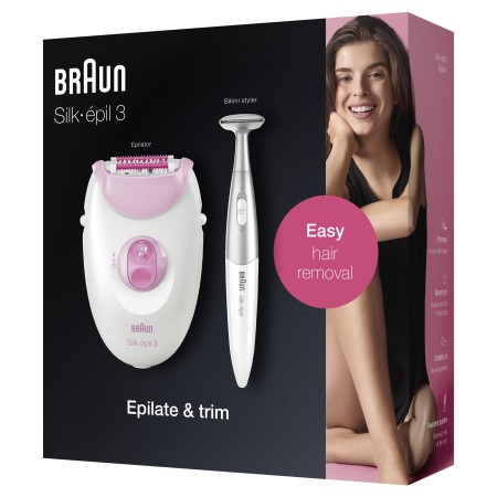 Braun Silk-épil 3 3321 Epilatör / Epilasyon + Bikini Trimmer - Thumbnail