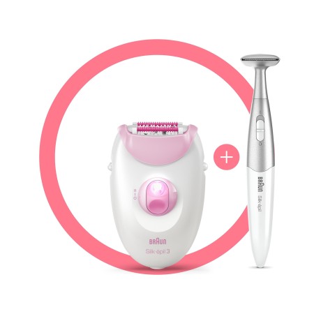 Braun - Braun Silk-épil 3 3321 Epilatör / Epilasyon + Bikini Trimmer