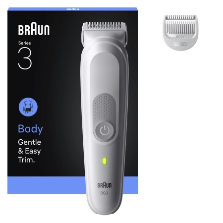 Braun - Braun Vücut Tıraş Makinesi Series 3, +2 Aksesuar, Su Geçirmez, BG3500