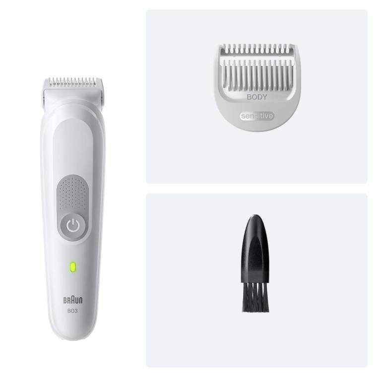 Braun Vücut Tıraş Makinesi Series 3, +2 Aksesuar, Su Geçirmez, BG3500 - 7