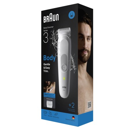Braun Vücut Tıraş Makinesi Series 3, +2 Aksesuar, Su Geçirmez, BG3500 - Thumbnail