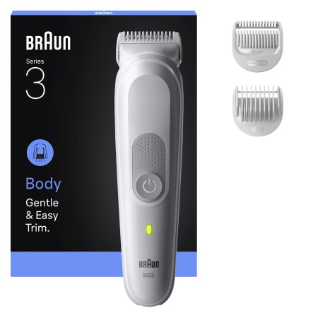 Braun - Braun Vücut Tıraş Makinesi Series 3, +3 Aksesuar, Su Geçirmez, BG3530