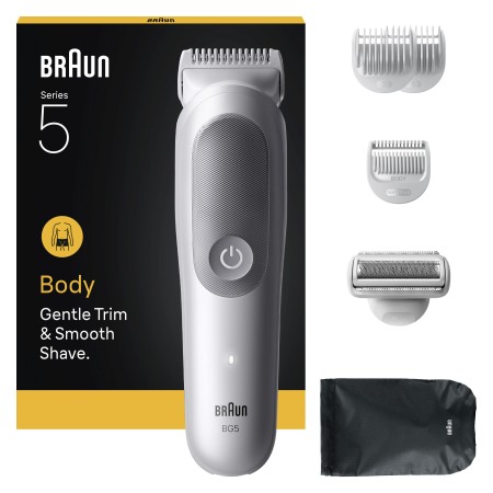 Braun - Braun Vücut Tıraş Makinesi Series 5, +6 Aksesuar, Su Geçirmez, BG5550