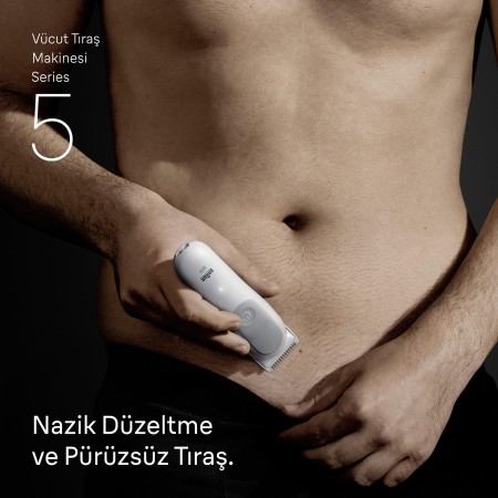 Braun Vücut Tıraş Makinesi Series 5, +6 Aksesuar, Su Geçirmez, BG5550 - Thumbnail