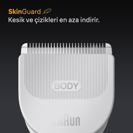 Braun Vücut Tıraş Makinesi Series 5, +6 Aksesuar, Su Geçirmez, BG5550 - Thumbnail