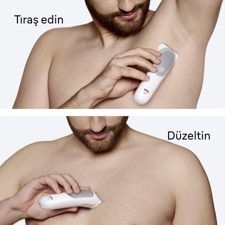 Braun Vücut Tıraş Makinesi Series 5, +6 Aksesuar, Su Geçirmez, BG5550 - Thumbnail