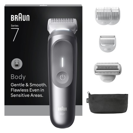 Braun - Braun Vücut Tıraş Makinesi Series 7, +6 Aksesuar, Kompakt, SmartLight, BG7550