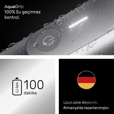 Braun Vücut Tıraş Makinesi Series 7, +6 Aksesuar, Kompakt, SmartLight, BG7550 - Thumbnail