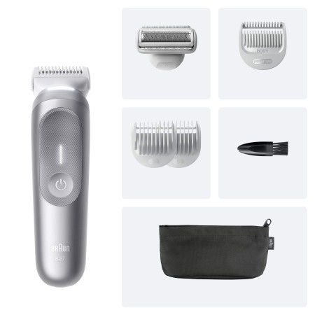 Braun Vücut Tıraş Makinesi Series 7, +6 Aksesuar, Kompakt, SmartLight, BG7550 - Thumbnail