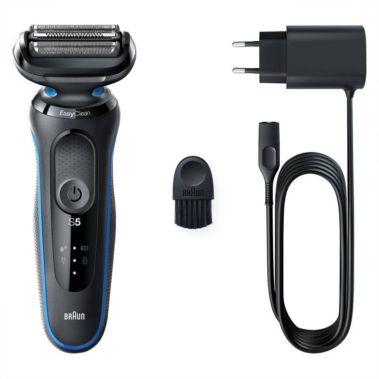 Braun Yeni Seri 5 B1000s Kablosuz Tıraş Makinesi, AutoSense, EasyClean, EasyClick, Islak & Kuru - 5