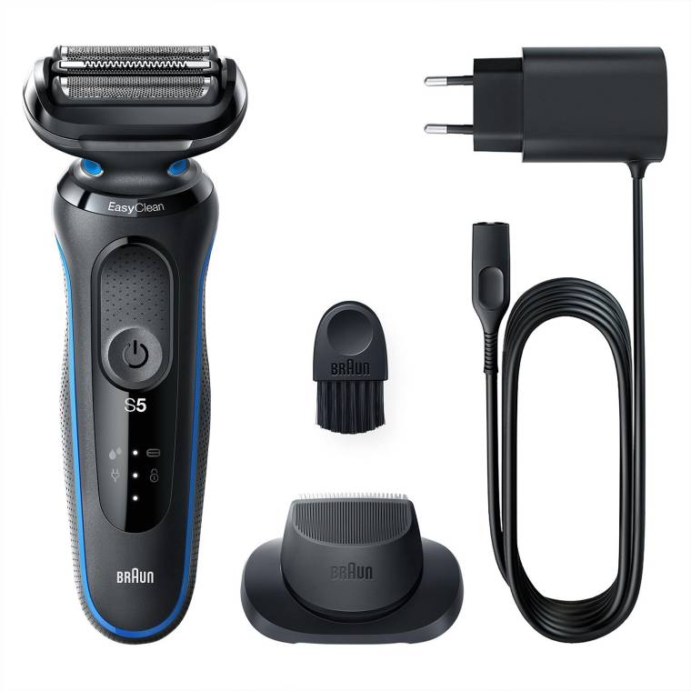 Braun Yeni Seri 5 B1200s Kablosuz Tıraş Makinesi, AutoSense, EasyClean, EasyClick, Islak & Kuru - 5