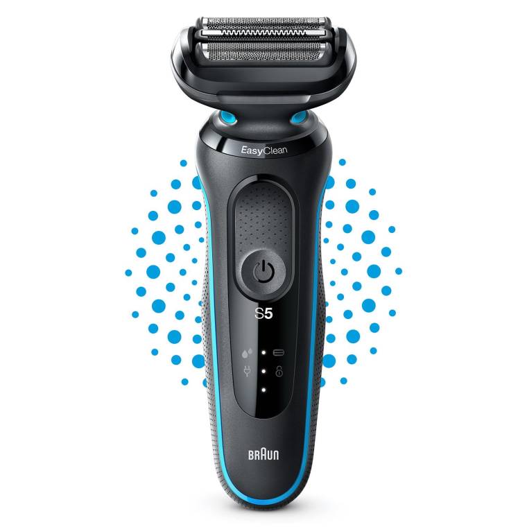 Braun Yeni Seri 5 M1000s Kablosuz Tıraş Makinesi, AutoSense, EasyClean, EasyClick, Islak & Kuru - 1