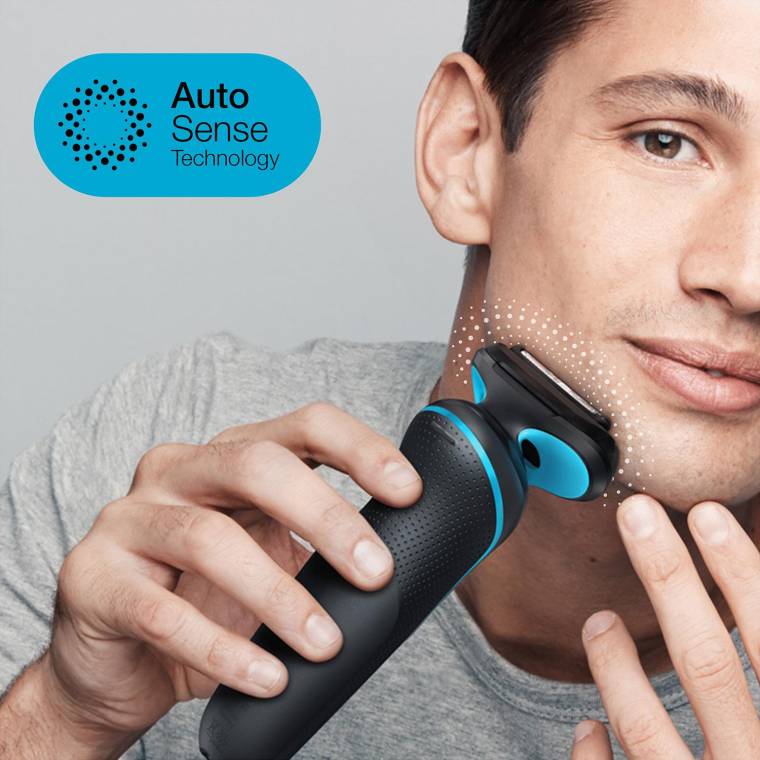 Braun Yeni Seri 5 M1000s Kablosuz Tıraş Makinesi, AutoSense, EasyClean, EasyClick, Islak & Kuru - 2