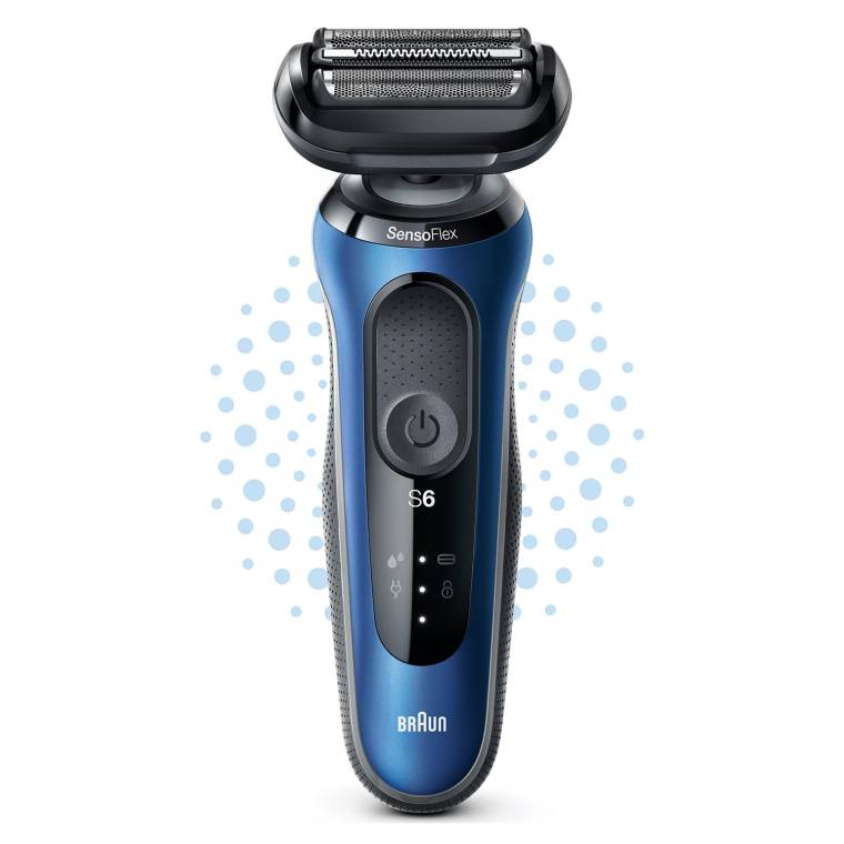 Braun Yeni Seri 6 B1000s Kablosuz Tıraş Makinesi, AutoSense, SensoFlex, EasyClick, Islak & Kuru - 1