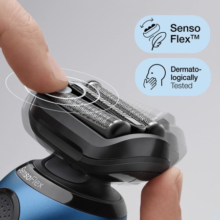 Braun Yeni Seri 6 B1000s Kablosuz Tıraş Makinesi, AutoSense, SensoFlex, EasyClick, Islak & Kuru - Thumbnail