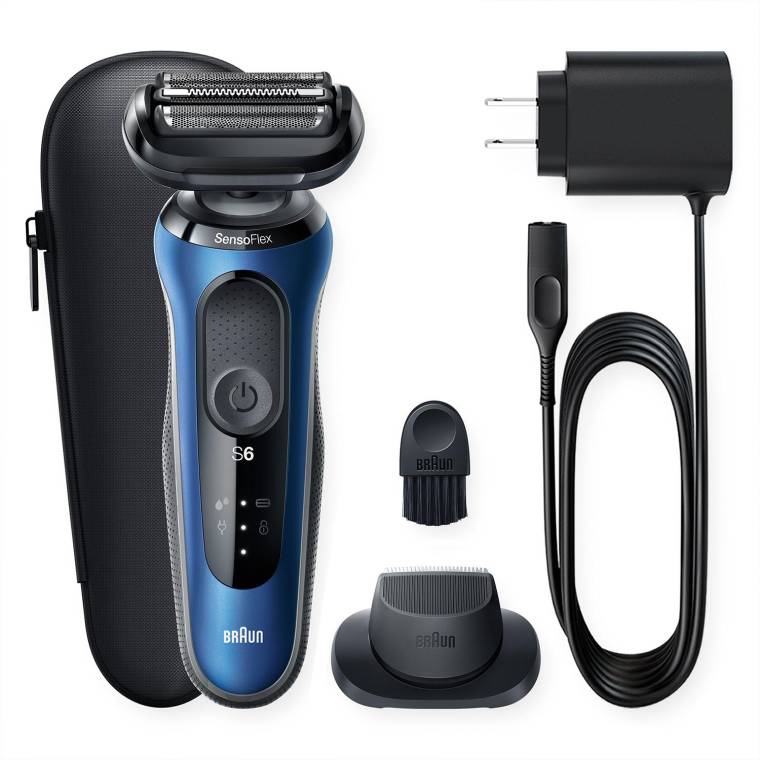 Braun Yeni Seri 6 B1200s Kablosuz Tıraş Makinesi, AutoSense, SensoFlex, EasyClick, Islak & Kuru - 5