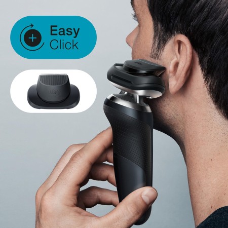 Braun Yeni Seri 7 N7200cc Kablosuz Tıraş Makinesi, SmartCare, AutoSense, 360° Flex, Islak & Kuru - Thumbnail