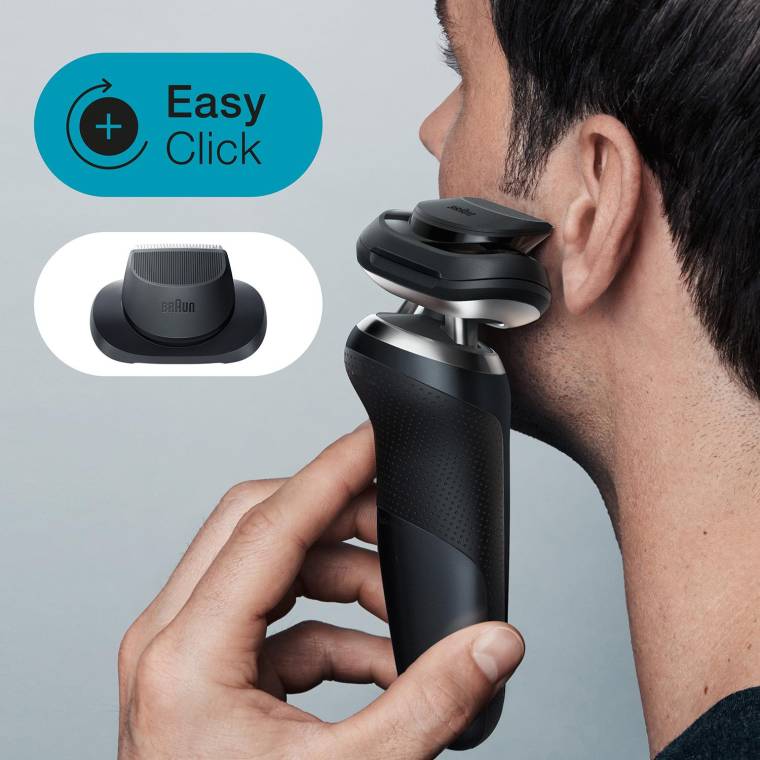 Braun Yeni Seri 7 N7200cc Kablosuz Tıraş Makinesi, SmartCare, AutoSense, 360° Flex, Islak & Kuru - 3