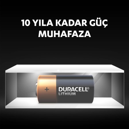 Duracell Yüksek Güçlü Lityum CR2 Pil 3V (CR15H270), 2'li paket - Thumbnail