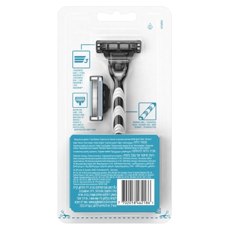 Gillette Mach3 Start Tıraş Makinesi Gövde + 2 Başlık - Thumbnail