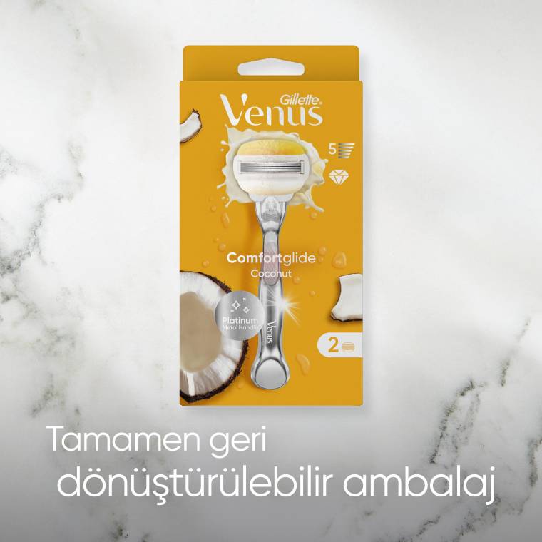Gillette Venus Comfortglide Olay Kadın Tıraş Makinesi - 8