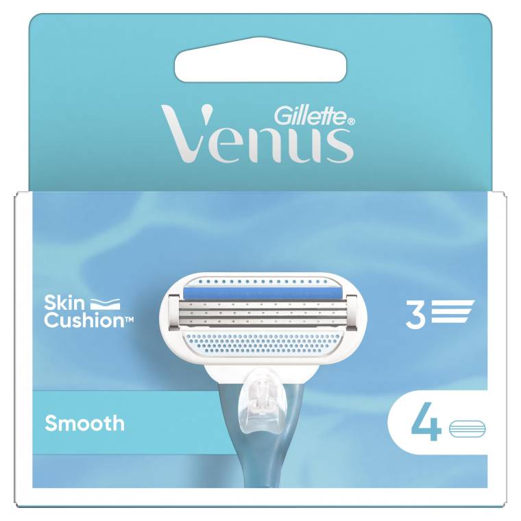 Gillette Venus Smooth Yedek Başlık 4 Adet - 1
