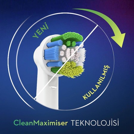 Oral-B Clean Maximiser Precision Clean 4'lü Diş Fırçası Yedek Başlığı EB20 - Thumbnail