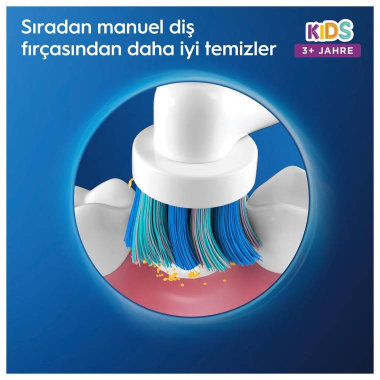 Oral-B D100 Vitality Frozen Özel Seri Çocuklar İçin Şarj Edilebilir Diş Fırçası - 4