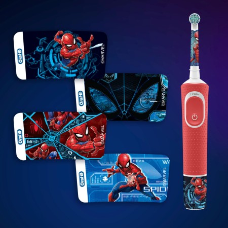 Oral-B D100 Vitality Spiderman Özel Seri Çocuklar İçin Şarj Edilebilir Diş Fırçası - 4