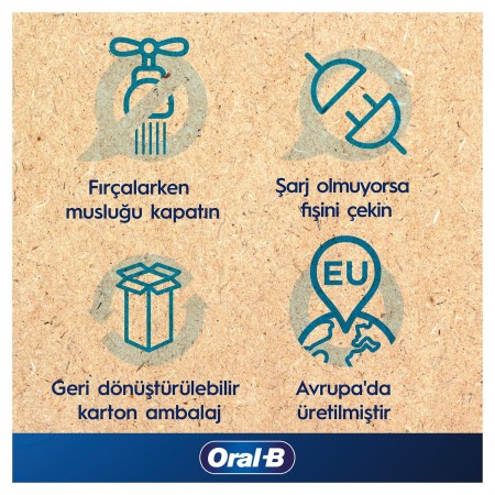 Oral-B D103 Vitality Pro Cross Action Şarjlı Diş Fırçası - Siyah - Thumbnail