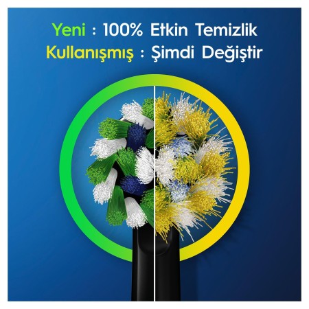 Oral-B D103 Vitality Pro Cross Action Şarjlı Diş Fırçası - Siyah - Thumbnail