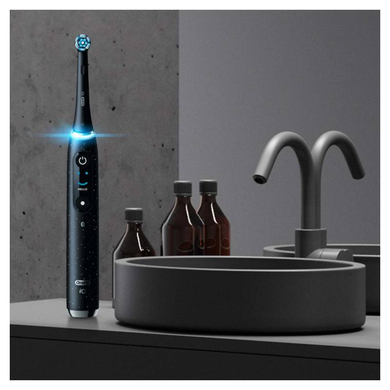 Oral-B iO 10 Şarjlı Diş Fırçası - Kozmik Siyah - 8