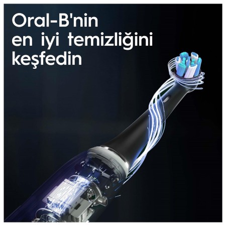 Oral-B iO 10 Şarjlı Diş Fırçası - Stardust Beyaz - Thumbnail