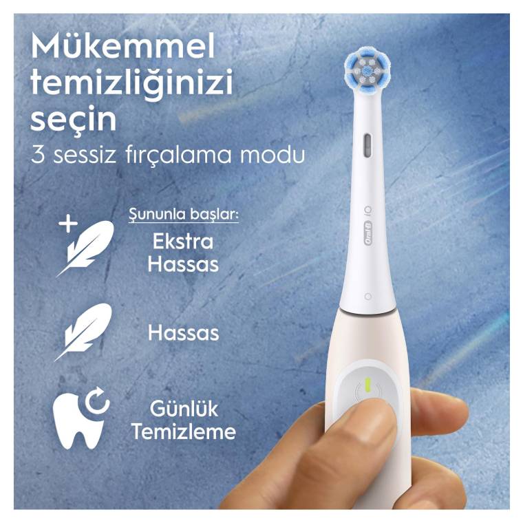 Oral-B iO 2 Şarjlı Diş Fırçası - Pembe - 7