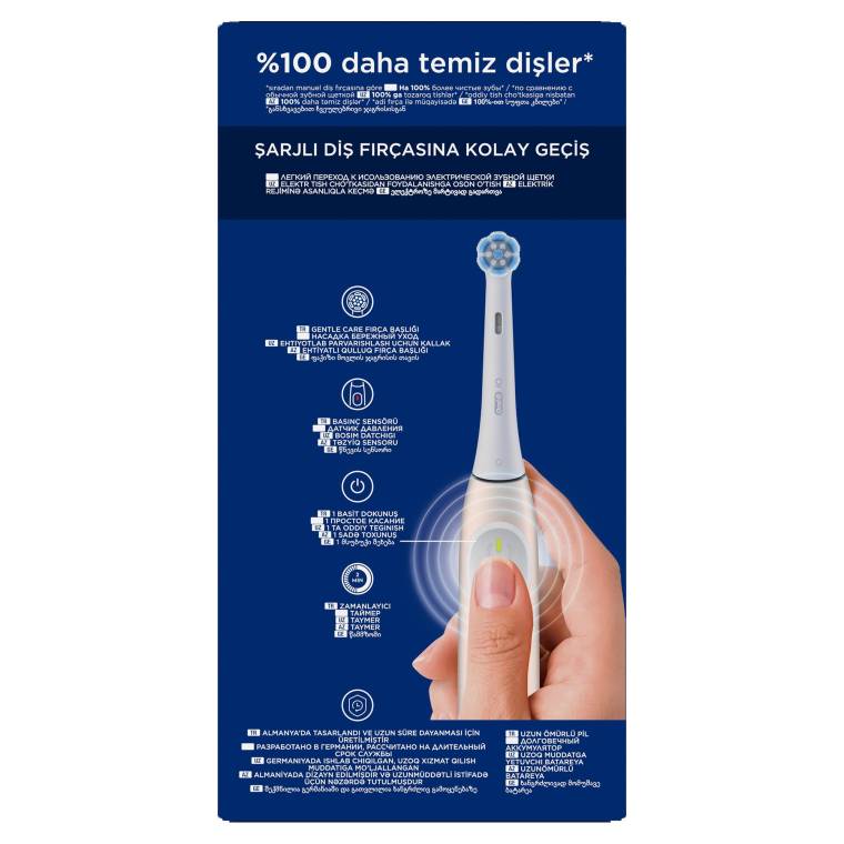 Oral-B iO 2 Şarjlı Diş Fırçası - Pembe - 9