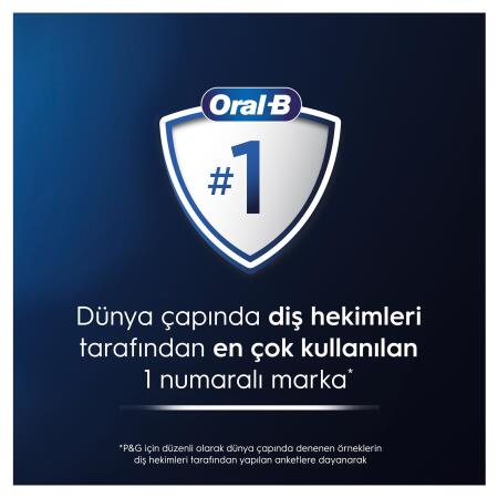 Oral-B iO 2 Şarjlı Diş Fırçası - Siyah, Seyahat Kabı ile - 7
