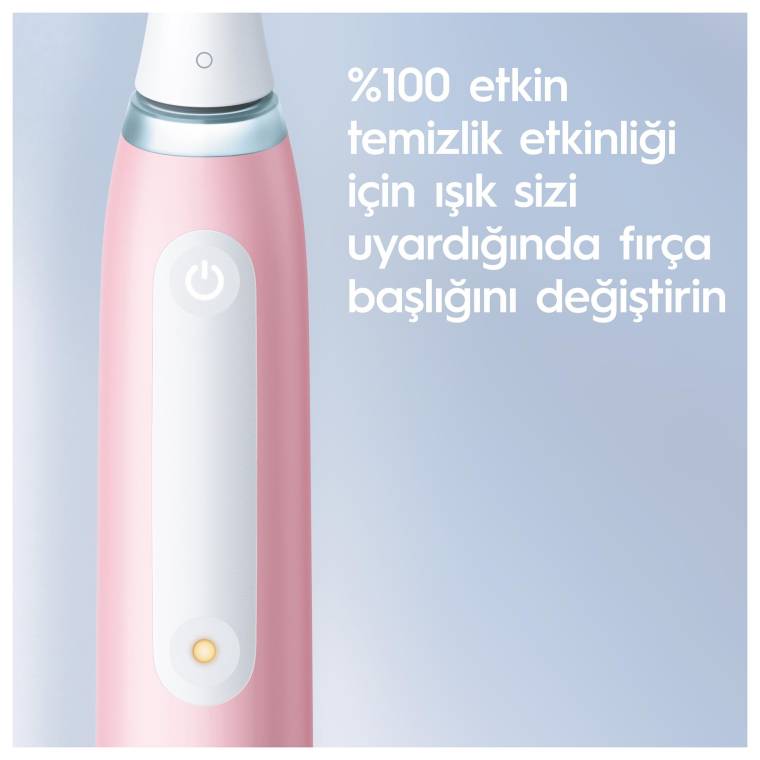Oral-B iO 3 Şarjlı Diş Fırçası - Pembe - 3
