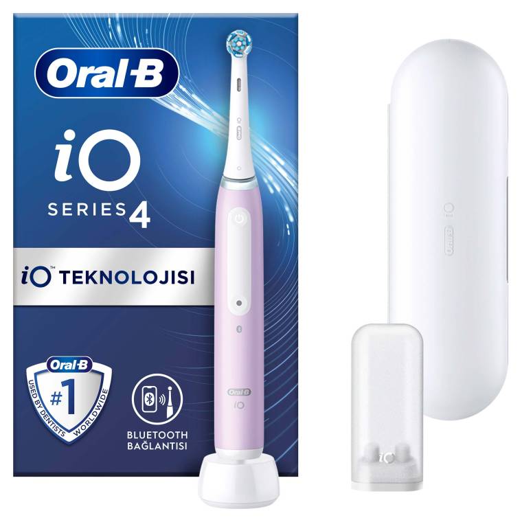 Oral-B iO 4 Şarjlı Diş Fırçası - Eflatun - 1